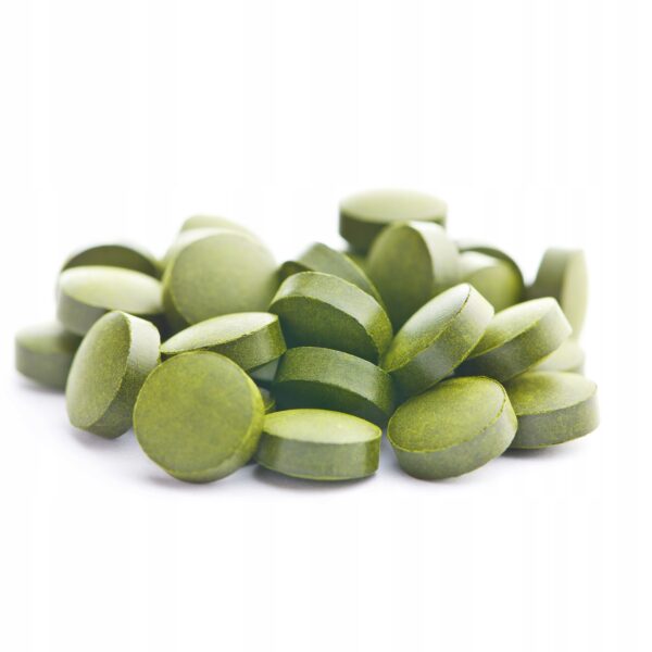 Organic Spirulina + Organic Chlorella Organic Superfood 140 Tablets NatVita - Image 3