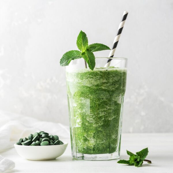 Organic Spirulina + Organic Chlorella Organic Superfood 500 Tablets NatVita - Image 3