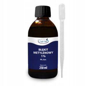 METHYLENE BLUE Ph. Eur. PHARMACEUTICAL QUALITY 1% 250ml NatVita SOLUTION