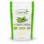 Protein 80% from Pea Organic Organic Vegetable Protein Powder 500g NatVita