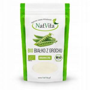 Protein 80% from Pea Organic Organic Vegetable Protein Powder 500g NatVita