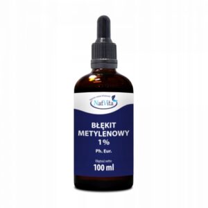 Methylene Blue 1% Pharmaceutical Grade Ph. Eur. Solution 100ml NatVita