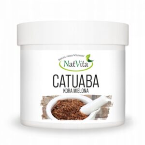 Catuaba Bark Ground Natural Herbal Tea Aphrodisiac 100g NatVita