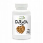 Catuaba Natural Aphrodisiac Bark Ground 465mg 100 Capsules NatVita