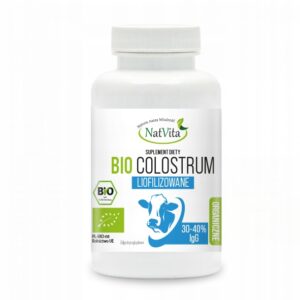 Colostrum BIO Bovine Colostrum Ecological Immunity 30-40% IgG 50g NatVita