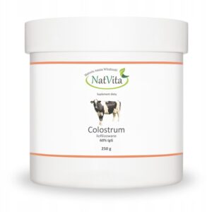 Colostrum Bovine Colostrum Immunity 60% IgG Natural Powder 250g NatVita