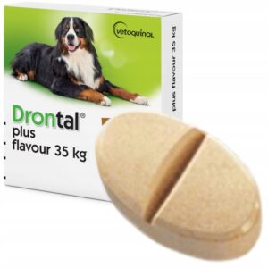 DRONTAL TABLET DEWORMING FOR DOGS 35kg 1pc