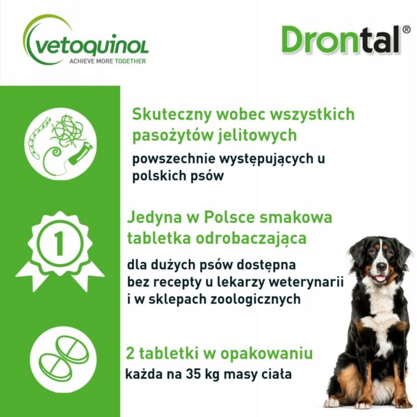 DRONTAL TABLET DEWORMING FOR DOGS 35kg 1pc - Image 3