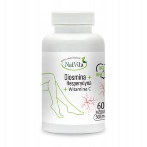 Diosmin Hesperidin Vitamin C Immunity 500mg 60 Capsules NatVita