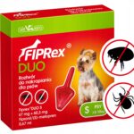 FIPREX DUO DROPS TICKS FLEAS FOR DOGS S 2-10kg