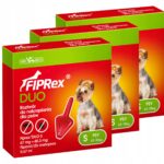 FIPREX DUO DROPS TICKS FLEA DOGS S 90 days