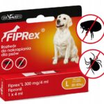 FIPREX TICK DROPS FOR DOGS L 20-40KG 1X4ml