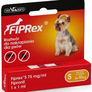 FIPREX TICK DROPS FOR DOGS S 2-10KG 1X1ml