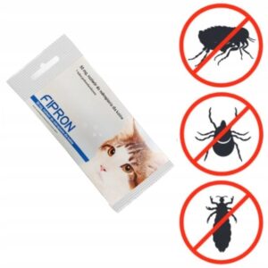 FIPRON DROPS FOR CAT AGAINST FLEAS, TICKS, LICE 1 pc.