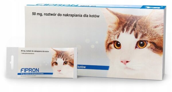 FIPRON DROPS FOR CAT AGAINST FLEAS, TICKS, LICE 1 pc. - Image 3