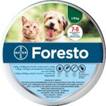 FORESTO COLLAR AGAINST TICKS AND FLEAS FOR DOGS AND CATS UP TO 8 kg 38 cm