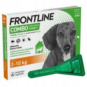 FRONTLINE COMBO SPOT-ON S DROPS FOR FLEAS AND TICKS FOR DOGS 2-10kg