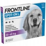 FRONTLINE SPOT-ON L DROPS FLEAS TICKS FOR DOGS 20-40kg 3x2.68ml