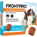 FRONTPRO CHEW AGAINST FLEAS AND TICKS FOR DOGS 30 DAYS 10-25kg 1-TABLET