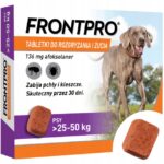 FRONTPRO CHEW AGAINST FLEAS AND TICKS FOR DOGS 30 DAYS 25-50kg 1-TABLET