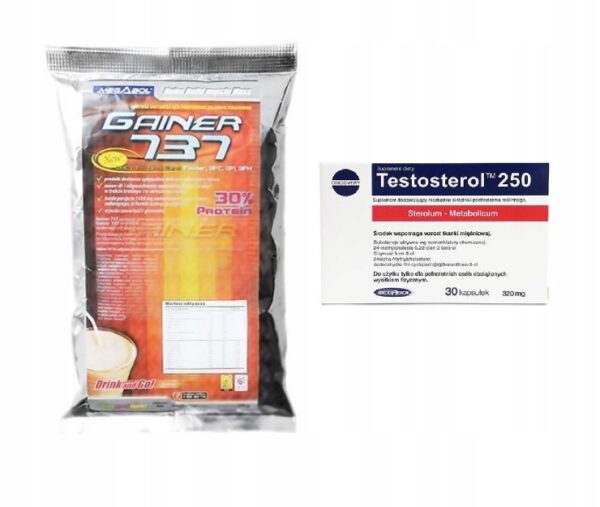 Gainer 737 500g Testosterol 250 30caps (Set of 2) - Image 1