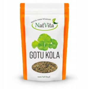 Gotu Kola Leaves Chopped Memory Stress Concentration Natural 100g NatVita