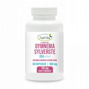 Gymnema Sylvestre Gurmar Extract 25% Slimming 60 Capsules 500mg NatVita