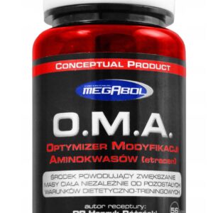 Megabol OMA 56 Capsules Legal Steroid Prohormon OMA