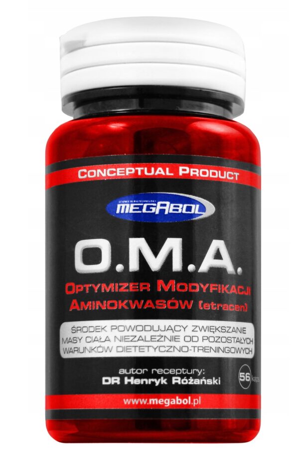 Megabol OMA 56 Capsules Legal Steroid Prohormon OMA - Image 1