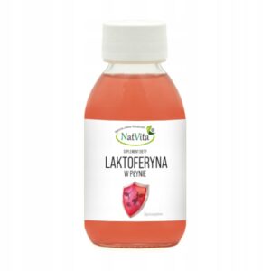 Lactoferrin Liquid Natural Infections Intestinal Immunity 125ml NatVita
