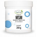 MSM Organic Sulfur Powder Collagen Healthy Joints Tendons 250g NatVita