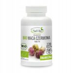 Maca Red Organic Ecological Energy Efficiency 500mg 220 Capsules NatVita