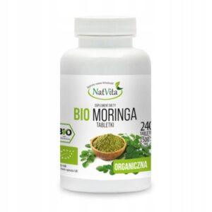 Moringa Oil-Giving Organic Resistance Ecological 500 mg 240 Tablets NatVita