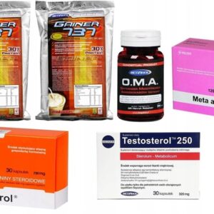 The Strongest Set of Supplements for Mass and Strength + 16kg (Set of 6 )