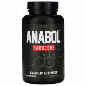 NUTREX ANABOL HARDCORE 60caps MASS MUSCLE STRENGTH