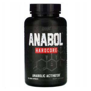 Nutrex Anabol Hardcore 60 Liquid Caps Mass Muscle Strength Anabolic Adaptogen