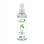 Magnesium Oil 33% + Nano Gold Cramps Inflammation Pain 100ml NatVita