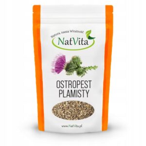 Milk Thistle Liver Whole Grain Detox Strong Natural 600g NatVita