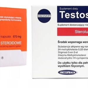 MUSCLE MASS INCREASE TESTOSTEROL BIOSTEROL (Set of 2)