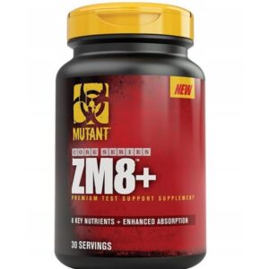 ZMA Mutant Core ZM8+ Booster 90 caps. TESTOSTERONE BOOSTER TESTO BOOSTER