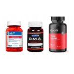 SET OF NUTRITIONAL SUPPLEMENTS FOR BODY MASS STEROLS FENUGREGATE TRIBULUS