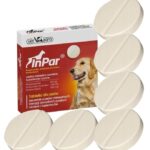 DOG DEWORMING AGENT INPAR TABLETS FOR WORMS, PARASITES, TAPEWORMS 6 pcs