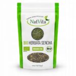 Sencha Organic Green Tea Japanese Organic Stress Tea 100g NatVita