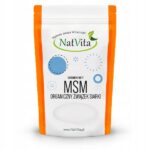 Sulfur MSM Organic Powder Joints Nails Collagen Hair 400g NatVita