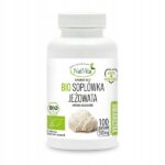 Lion's Mane Mushroom Organic Memory Stress Ecological 100 Capsules NatVita