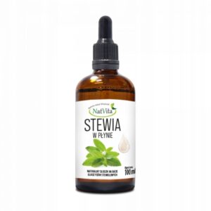 Liquid Stevia Natural Sugar Substitute Liquid Sweetener 100ml NatVita