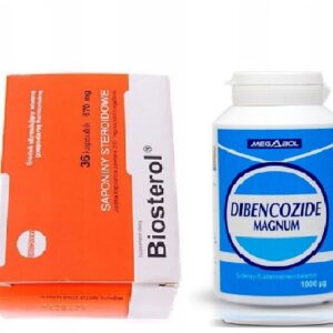 TESTOSTERONE + GROWTH HORMONE Set for dry mass