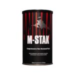 TESTOSTERONE BOOSTER FROM UNIVERSAL NUTRITION ANIMAL M-STAK BCAA 21 SACHETS