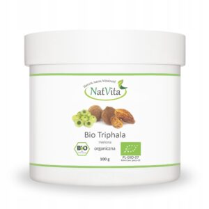 Triphala Organic Ground Digestion Digestive System Organic 100g NatVita