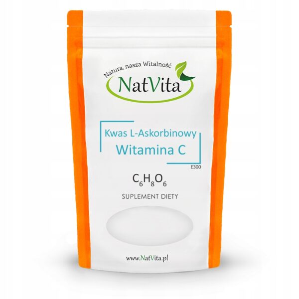 Vitamin C L-Ascorbic Acid Powder Immunity Health 1kg NatVita - Image 2